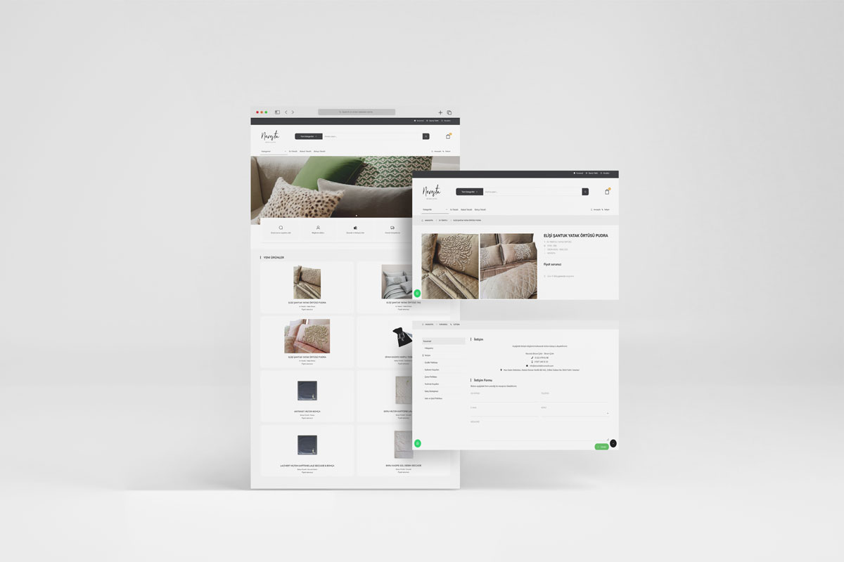 The Bride Birsen Çetin E-Commerce Site Completed with Iyzico
