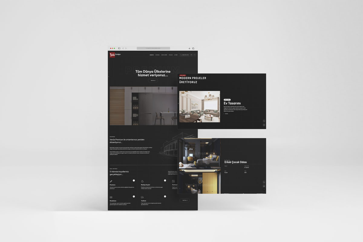 Original and Impressive Web Designs for Venus Premium