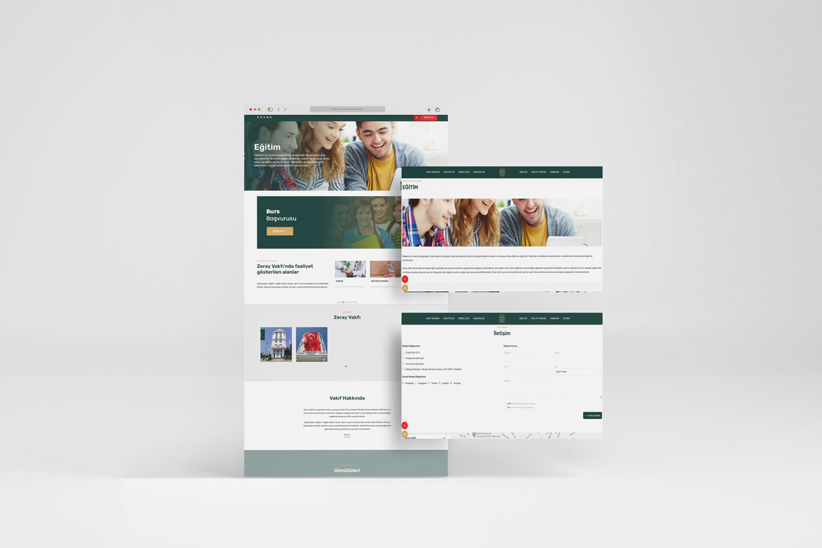 Zeray Construction's New Project: Zeray Foundation Website Design