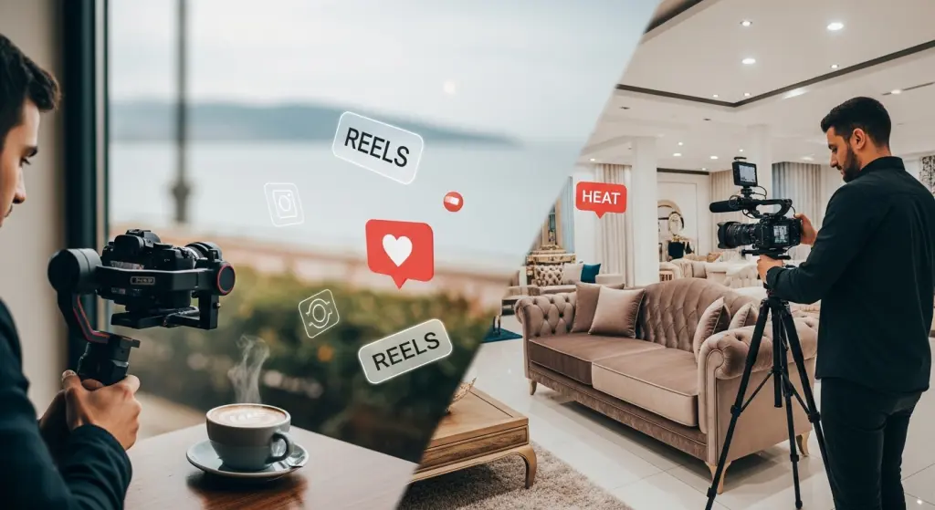 Müşteri Trafiğinizi Arttırın! Kocaeli'deki İşletmeler İçin Reels Video Çekimi