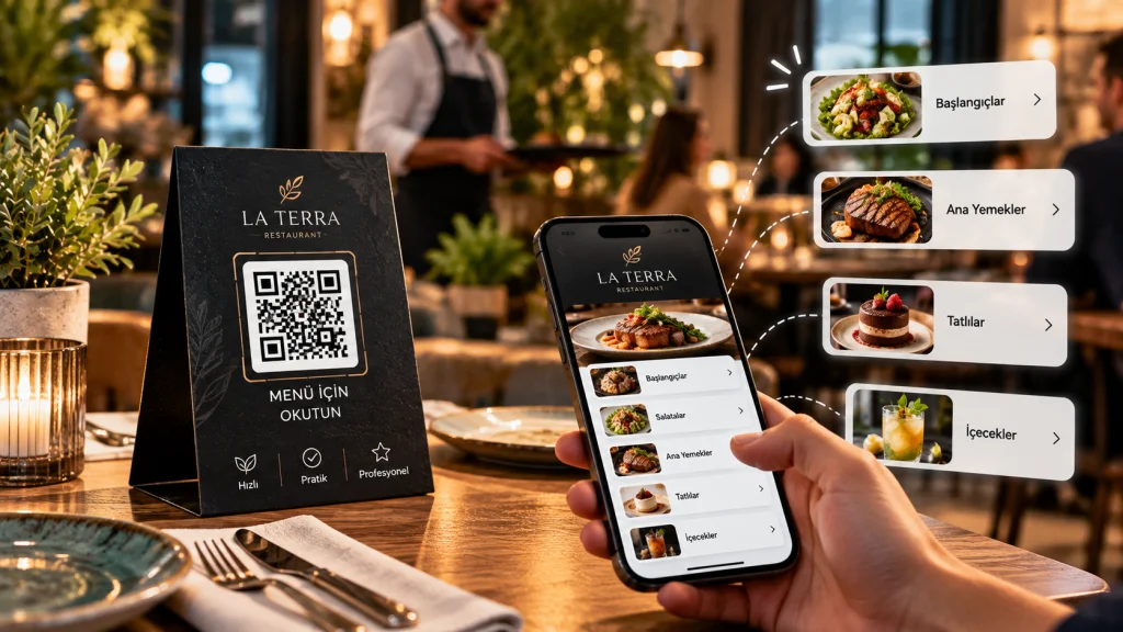 QrKodlink ile Restoran Yönetiminde Hızlı, Pratik ve Profesyonel QR Menü